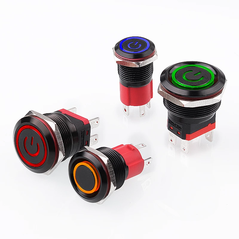 Schwarzoxid-Hochstrom-Metallknopf der WD-D-Serie