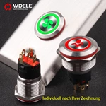Kundenspezifische Metall-Drucktastenschalter der WD-A-Serie