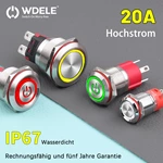 Hochstrom-Metalldrucktaster der WD-D-Serie