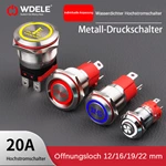 Kundenspezifischer Hochstrom-Metallknopf der WD-D-Serie