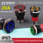 Schwarzoxid-Hochstrom-Metallknopf der WD-D-Serie