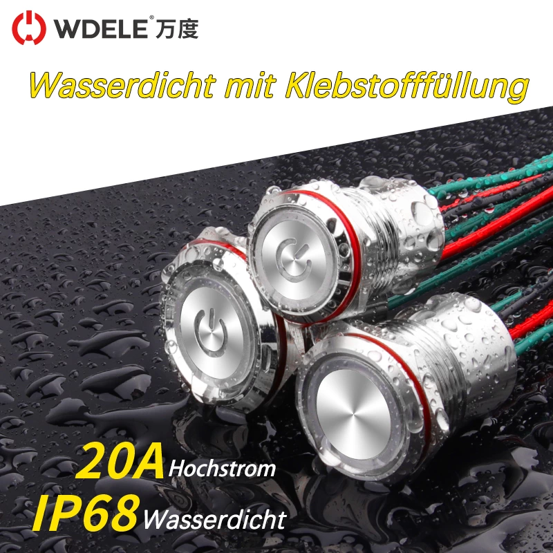 WD16/19/22D1 klebergefüllt, vollständig versiegelt